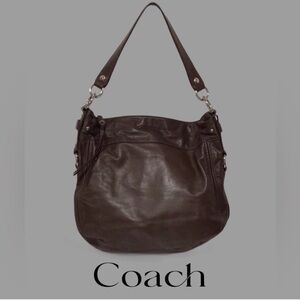 Coach Mahogany Leather Shoulder Bag : Vintage